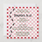 ピクニックパーティー: 招待状 (裏面)