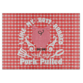 ピクニックプレイド好き私のお尻擦り カッティングボード