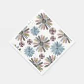 ピクニックプレート – 花 スタンダードランチョンナプキン (角)