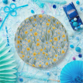 ピクニックプレート- Daffodils ペーパープレート (パーティー)