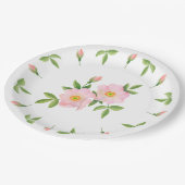 ピクニックプレート- Rosehips ペーパープレート (アングル)