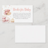 ピクニックベビーブランチ赤ちゃんシャワーブックスベビー エンクロージャーカード (正面/裏面)
