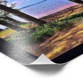 ピクニックポイントからのメンドタ湖 フォトプリント            (角)