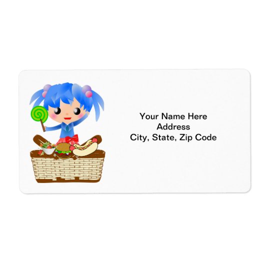 ピクニックラベル ラベル (正面)