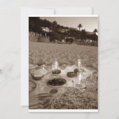 ピクニック及び夏用パーティの招待状 招待状 (正面)