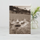 ピクニック及び夏用パーティの招待状 招待状 (スタンド正面)