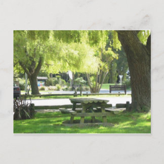 ピクニック場 ポストカード