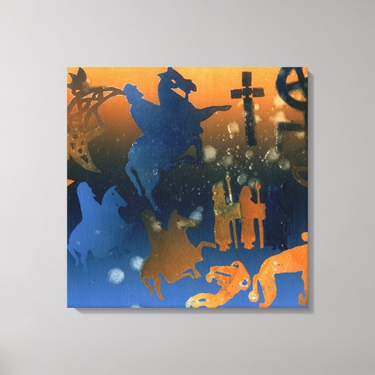 ピクニック式 キャンバスプリント (正面)