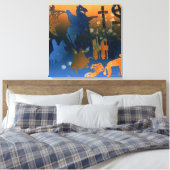 ピクニック式 キャンバスプリント (インサイチュ (寝室))