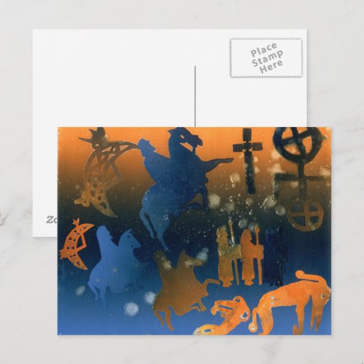 ピクニック式 ポストカード (正面/裏面)