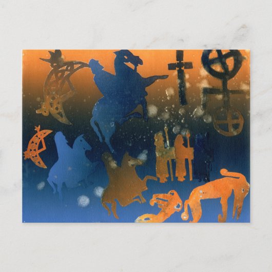 ピクニック式 ポストカード (正面)