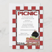 ピクニック招待状 招待状 (正面)