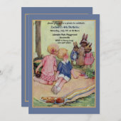 ピクニック招待状 招待状 (正面/裏面)