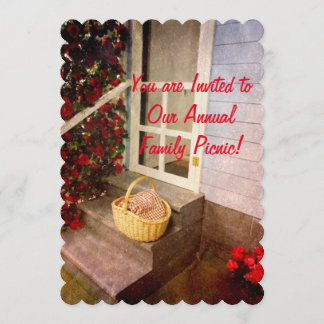 ピクニック招待-あなたのカスタム5" x 7"招待状 招待状