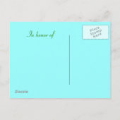 ピクニック招待 インビテーションポストカード (裏面)