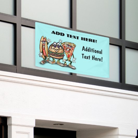 ピクニック旗 横断幕 (ビルの外側)