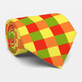 ピクニック時間のチェック ネクタイ (ロール)