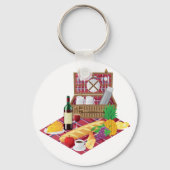 ピクニック時間 キーホルダー (正面)