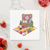 ピクニック時間 スタンダードランチョンナプキン (インサイチュ)