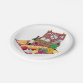 ピクニック時間 ペーパープレート (アングル)