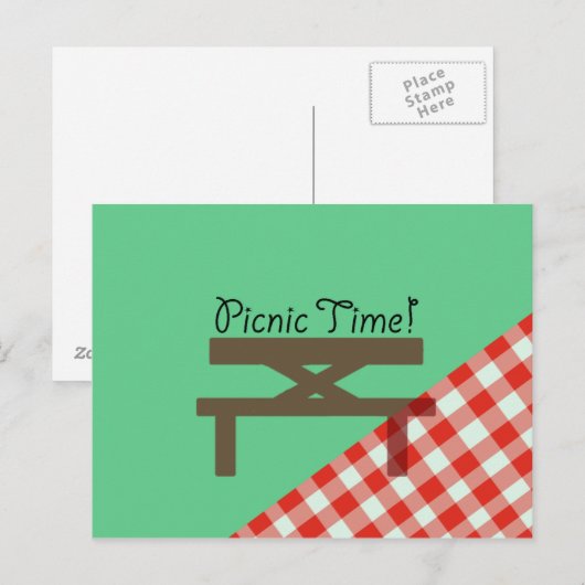 ピクニック時間 ポストカード (正面/裏面)