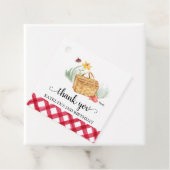 ピクニック誕生日サンキューユーラベル フェイバータグ (インサイチュ)