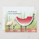 ピクニック、パーティーまたは家族会の招待状 招待状 (正面)