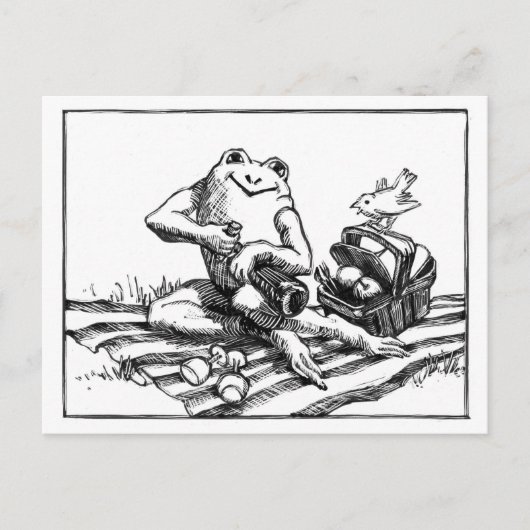 ピクニック ポストカード (正面)