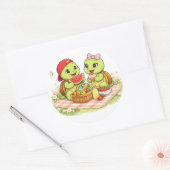 ピクニック・ラブ ラウンドシール (封筒)