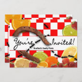 ピクニック/数々の目的パーティの招待状 招待状 (正面/裏面)