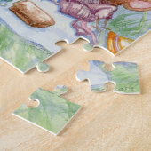 "ピクニック" 110 – ピースジグソーパズル ジグソーパズル (側面)