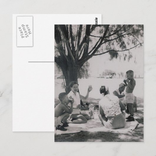 ピクニック#25 ポストカード (正面/裏面)