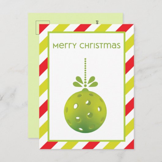 ピクモダンルボール、カスタム文字はがき ポストカード (正面/裏面)