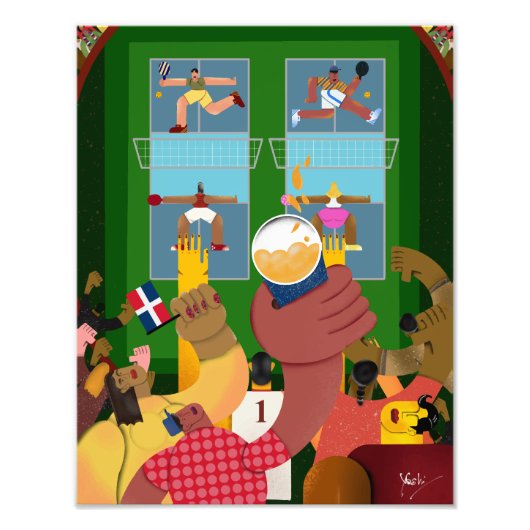 ピクラー・ピックボール・トゥーレクション フォトプリント            (正面)