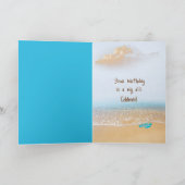 ピクルインハンモックオンビーチ誕生日 カード (内部)