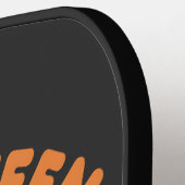 ピクルウィンおもしろい不気味ハロウィンピックボールスポーツ ピックルボールラケット (左詳細)