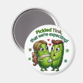 ピクルカップルのピクルス漬けTink マグネット (正面/裏面)