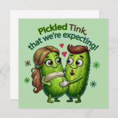 ピクルカップルのピクルス漬けTink 招待状 (正面/裏面)