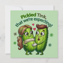 ピクルカップルのピクルス漬けTink 招待状