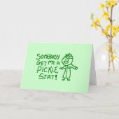 ピクルカード カード (黄色い花)