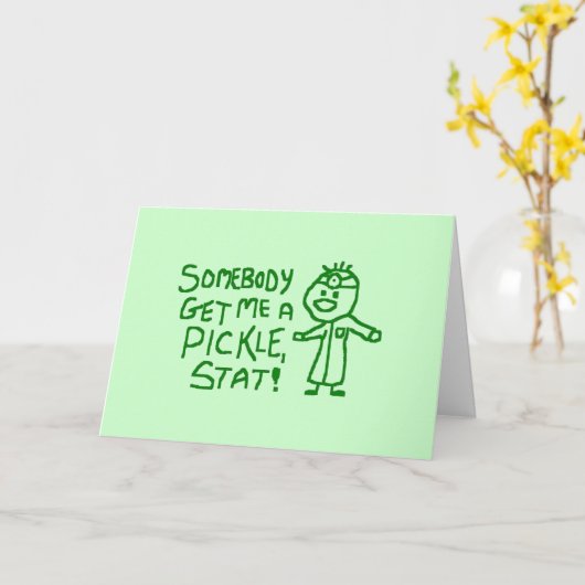 ピクルカード カード (黄色い花)