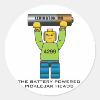 ピクルジャールヘッズスティーカー2011 ラウンドシール