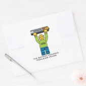 ピクルジャールヘッズスティーカー2011 ラウンドシール (封筒)