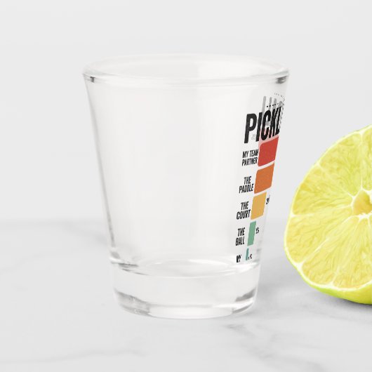 ピクルスおもしろいボールを失う理由ピックボールのインクスポーツ ショットグラス (左)
