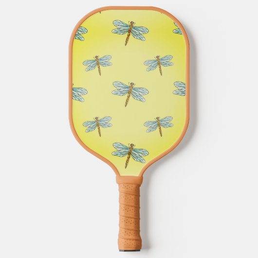 ピクルスかわいらしボールパドルトンフライ ピックルボールラケット (正面)