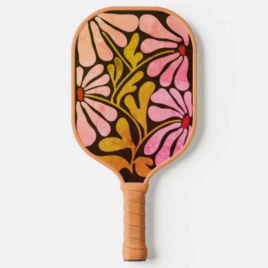 ピクルスかわいらしボールパドル ピックルボールラケット (正面)