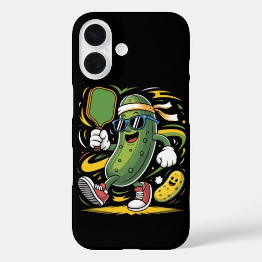ピクルスがピックルボールをプレイ Case-Mate iPhoneケース (裏面)