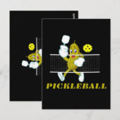 ピクルスが楽しむピックルボール ポストカード (正面/裏面)