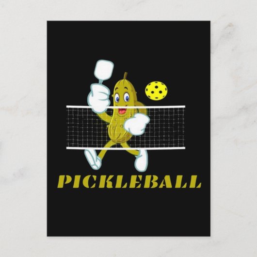 ピクルスが楽しむピックルボール ポストカード (正面)