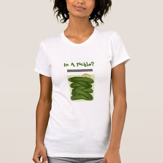 ピクルスで困ってる?Tシャツ Tシャツ (正面)